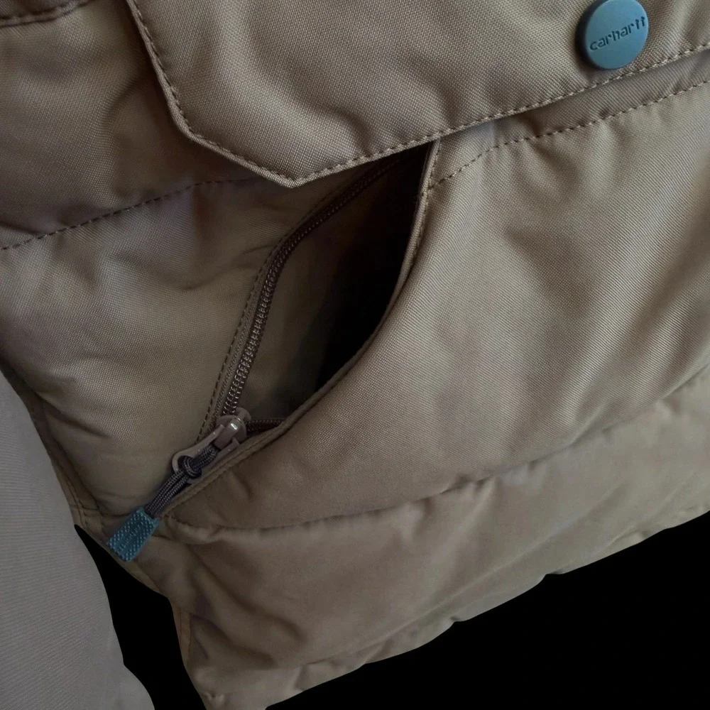 Carhartt Rain Defender Relaxed Fit‎ Insulated Sherpa Jacket Brown OJ5457-W  L